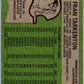 1978 Topps Football #100 Fran Tarkenton  Minnesota Vikings  V44788
