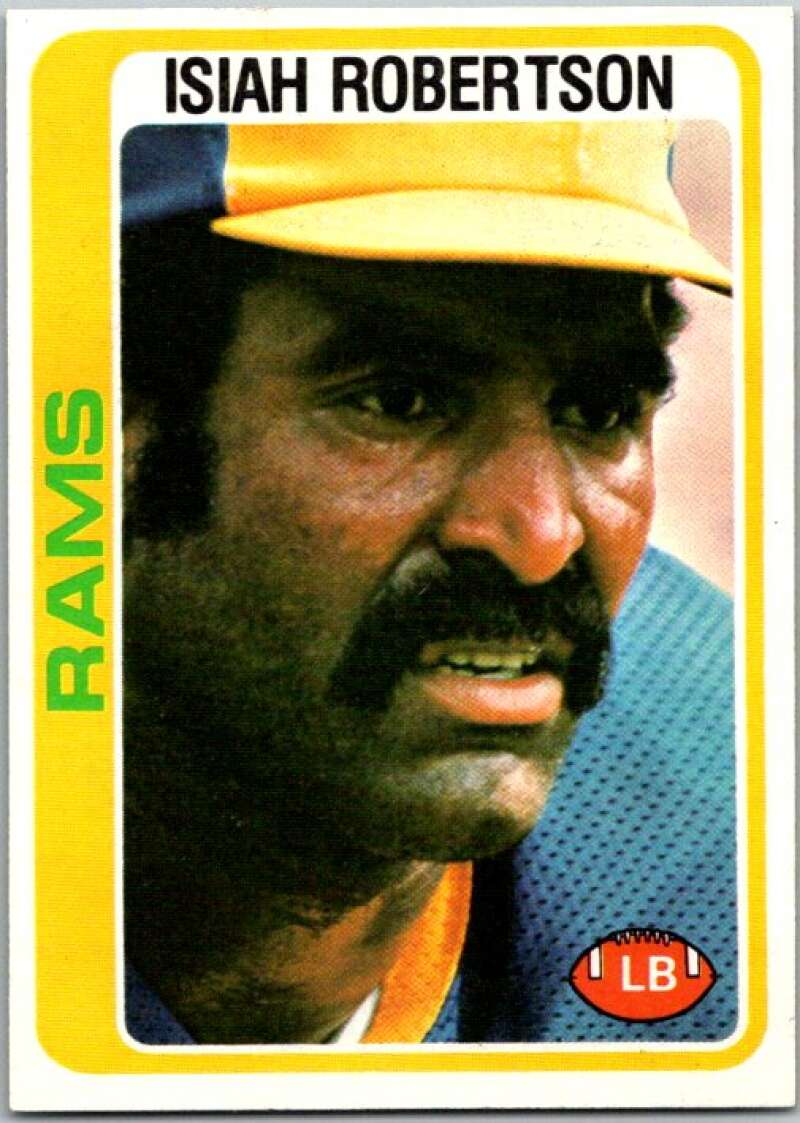 1978 Topps Football #130 Isiah Robertson  Los Angeles Rams  V44790