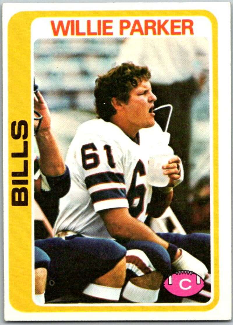 1978 Topps Football #176 Willie Parker  Buffalo Bills  V44791