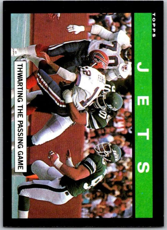 1985 Topps Football #335 New York Jets TL  New York Jets  V44810
