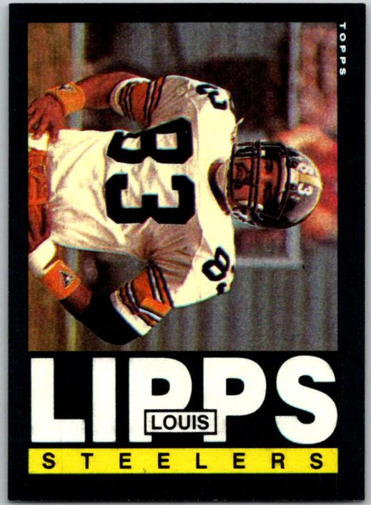 1985 Topps Football #358 Louis Lipps  RC Rookie Pittsburgh Steelers  V44811