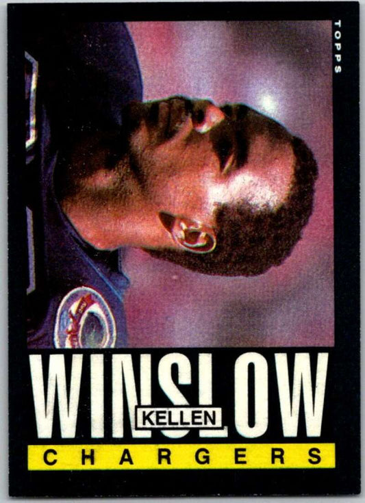 1985 Topps Football #379 Kellen Winslow  San Diego Chargers  V44814