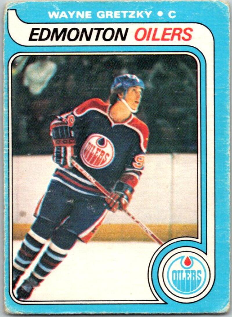 1979-80 OPC O-Pee-Chee #18 Wayne Gretzky RC Rookie *NO Creases