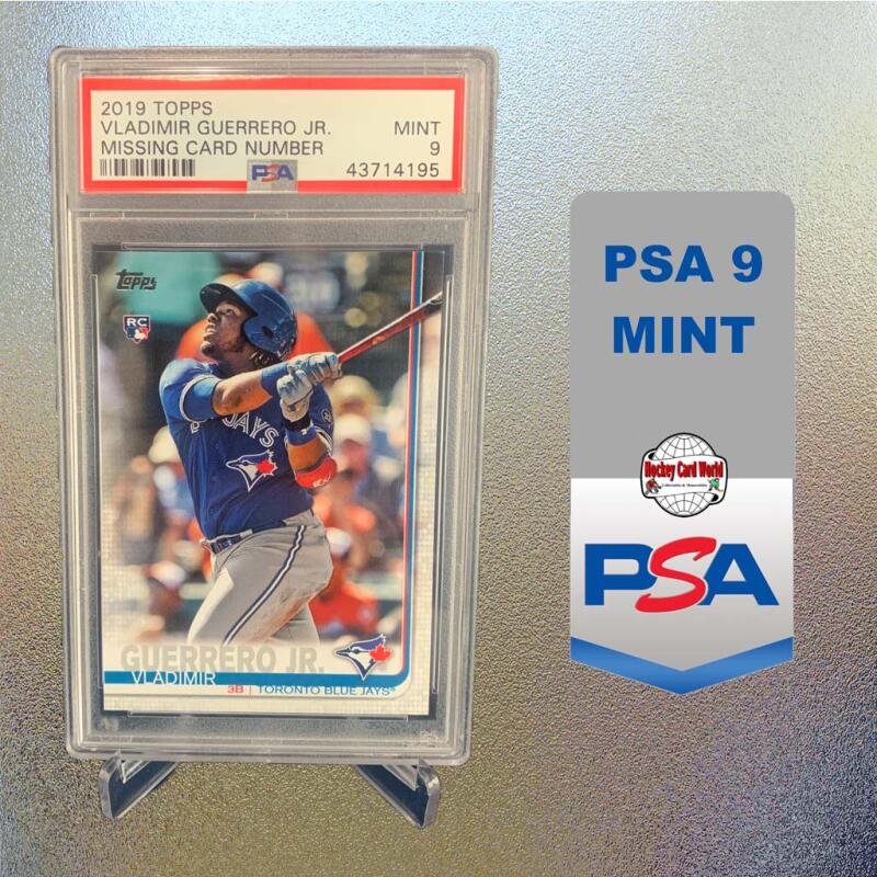 2019 Topps #NNO Vladimir Guerrero Jr. Rookie RC Short Print PSA 9 Mint - #14195