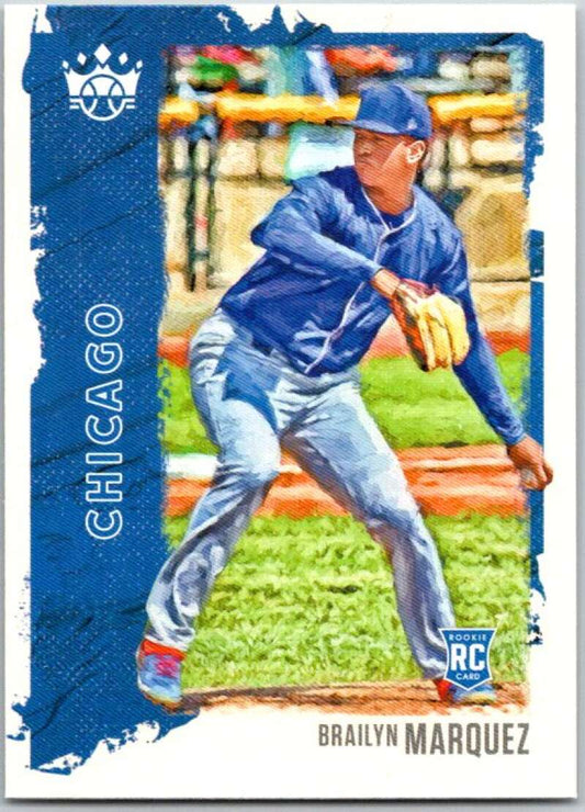 2021 Panini Diamond Kings #37 Brailyn Marquez  RC Rookie Chicago Cubs