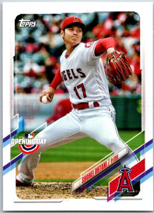 2021 Topps Opening Day #134 Shohei Ohtani  Los Angeles Angels  V44921