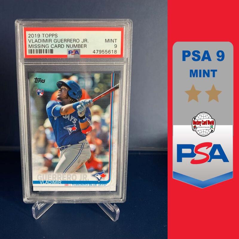 2019 Topps #NNO Vladimir Guerrero Jr. Rookie RC Short Print PSA 9 Mint - #55618