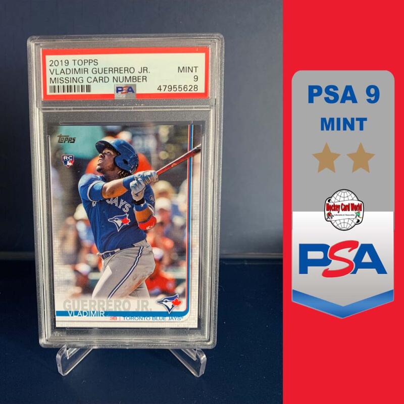 2019 Topps #NNO Vladimir Guerrero Jr. Rookie RC Short Print PSA 9 Mint - #55628