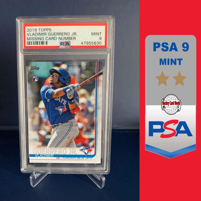 2019 Topps #NNO Vladimir Guerrero Jr. Rookie RC Short Print PSA 9 Mint - #55630