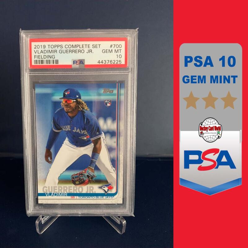 2019 Topps #700 Vladimir Guerrero Jr. Fielding Rookie RC PSA 10 Gem Mint - #76225