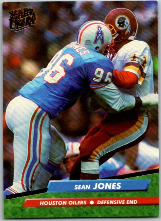 1992 Fleer Ultra Football #146 Sean Jones  Houston Oilers  V44947