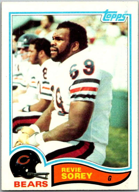 1982 Topps Football #304 Revie Sorey  Chicago Bears  V44971
