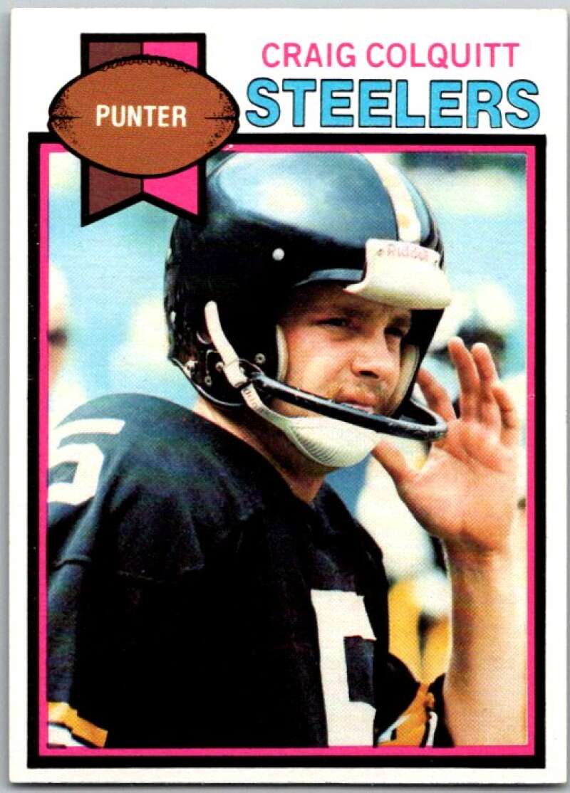 1979 Topps Football #104 Craig Colquitt  Pittsburgh Steelers  V44986