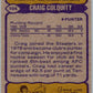 1979 Topps Football #104 Craig Colquitt  Pittsburgh Steelers  V44986