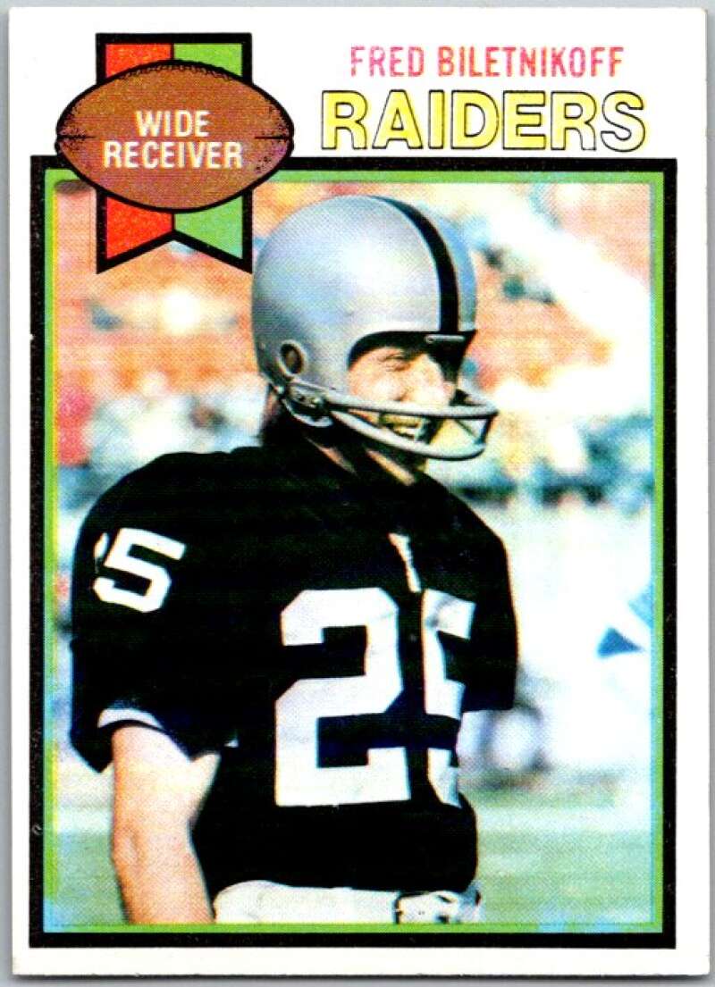 1979 Topps Football #305 Fred Biletnikoff  Oakland Raiders  V44990