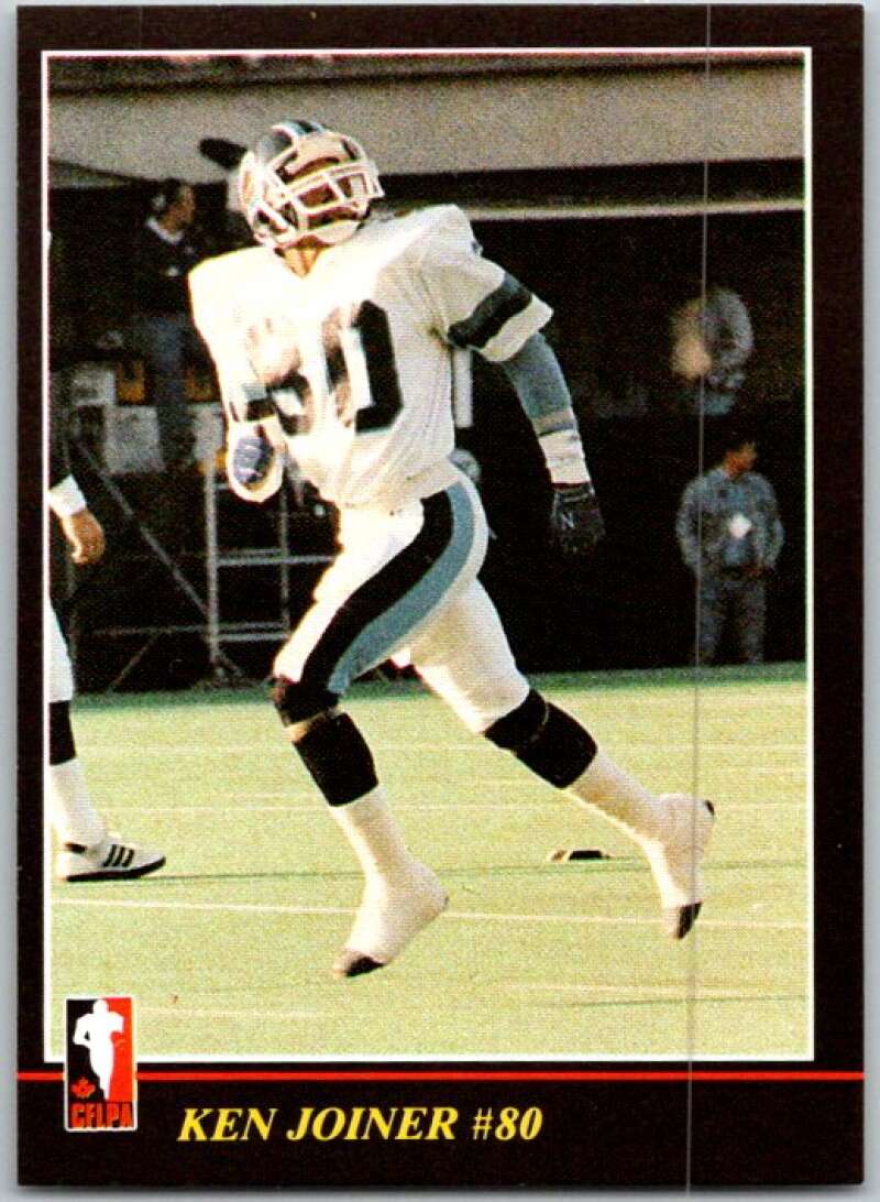 1986 Jogo CFL Football #31 Ken Joiner #80  V45037