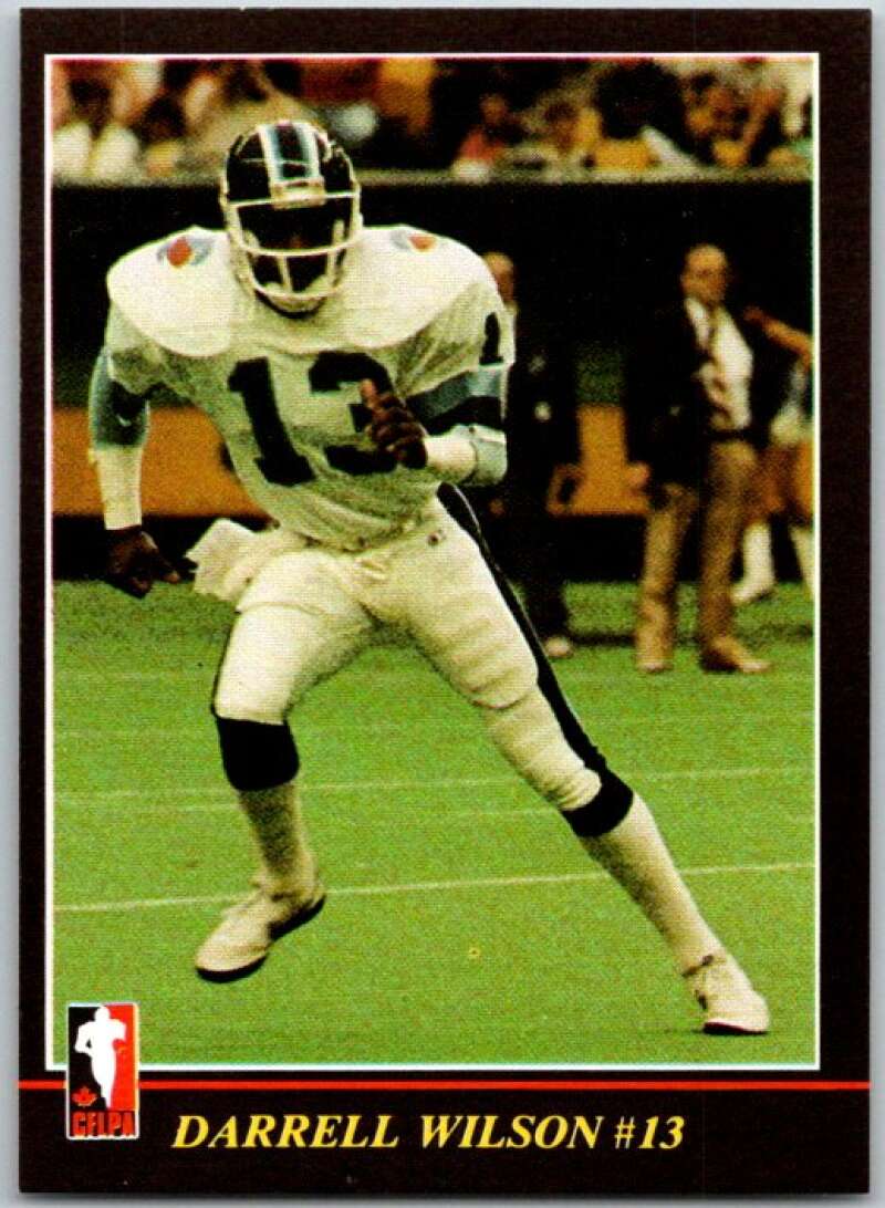 1986 Jogo CFL Football #41 Darrell Wilson #13  V45049