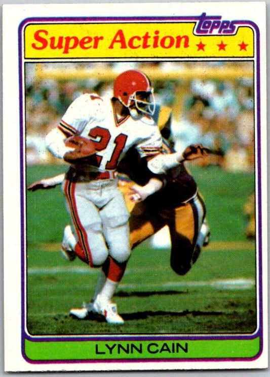1981 Topps Football #73 Lynn Cain  Atlanta Falcons  V45080