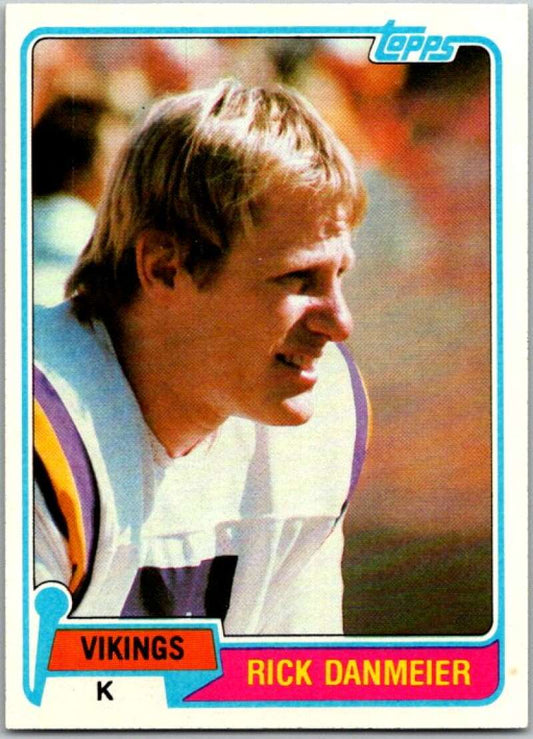 1981 Topps Football #77 Rick Danmeier  Minnesota Vikings  V45083