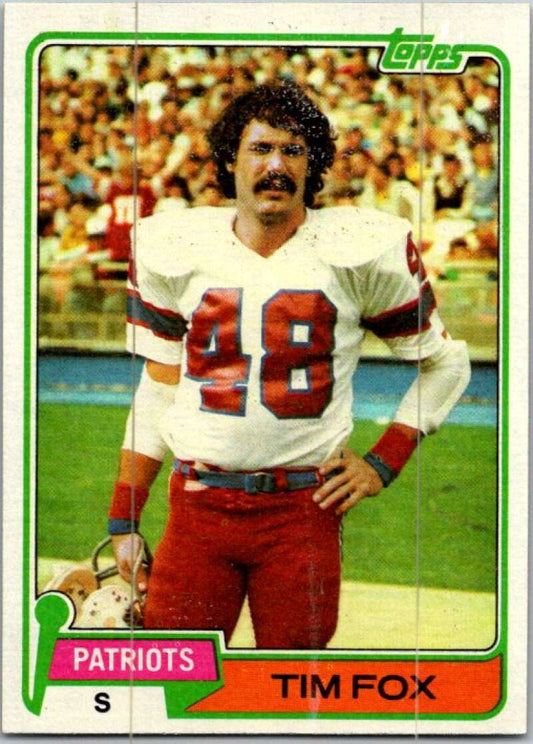 1981 Topps Football #436 Steve Furness  Pittsburgh Steelers  V45161