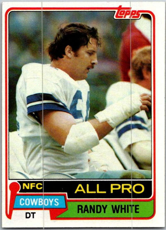 1981 Topps Football #470 Randy White  Dallas Cowboys  V45169