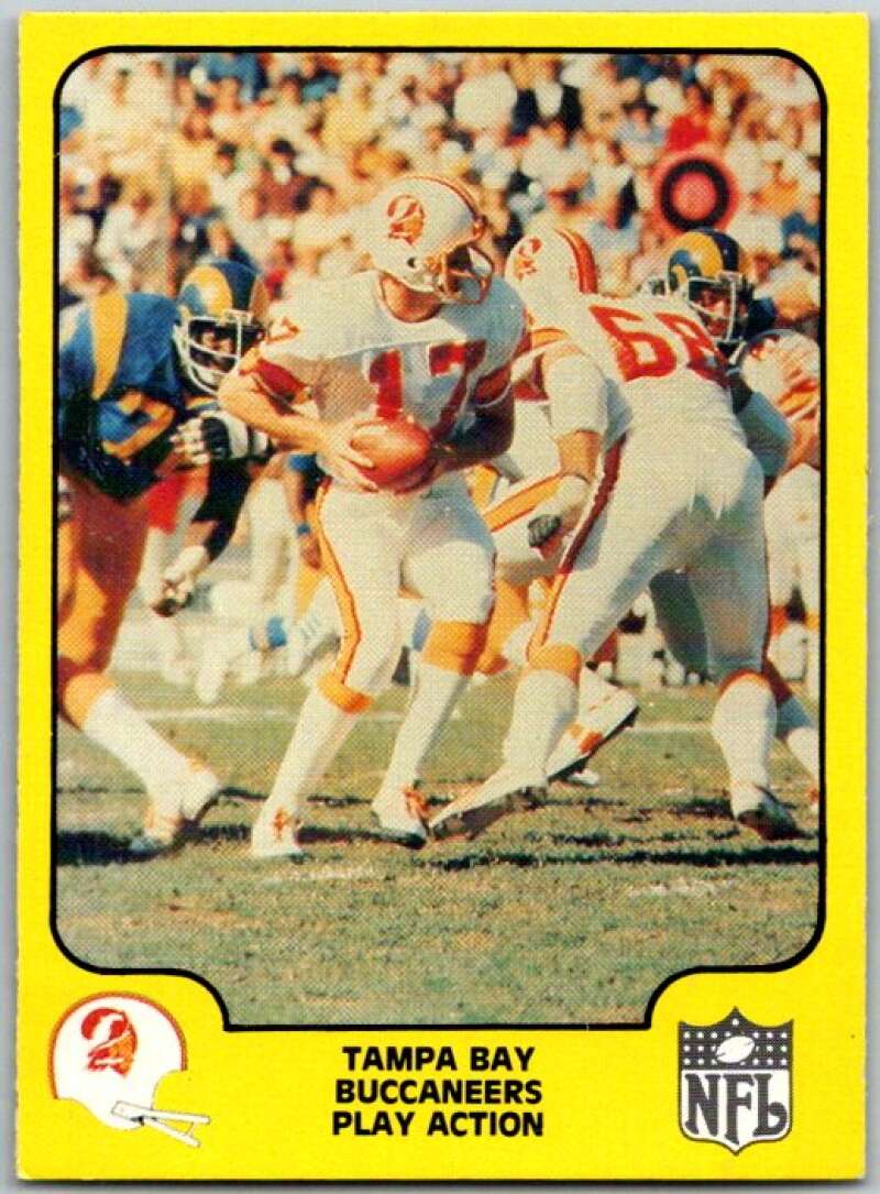 1978 Fleer Team Action # 53 Tampa Bay Buccaneers Play Action  V45263