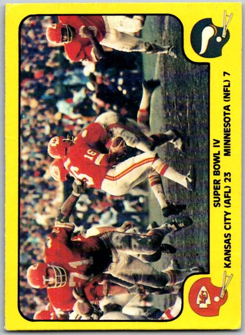 1978 Fleer Team Action # 64 Supser Bowl VII Miami, Minnesota  V45268