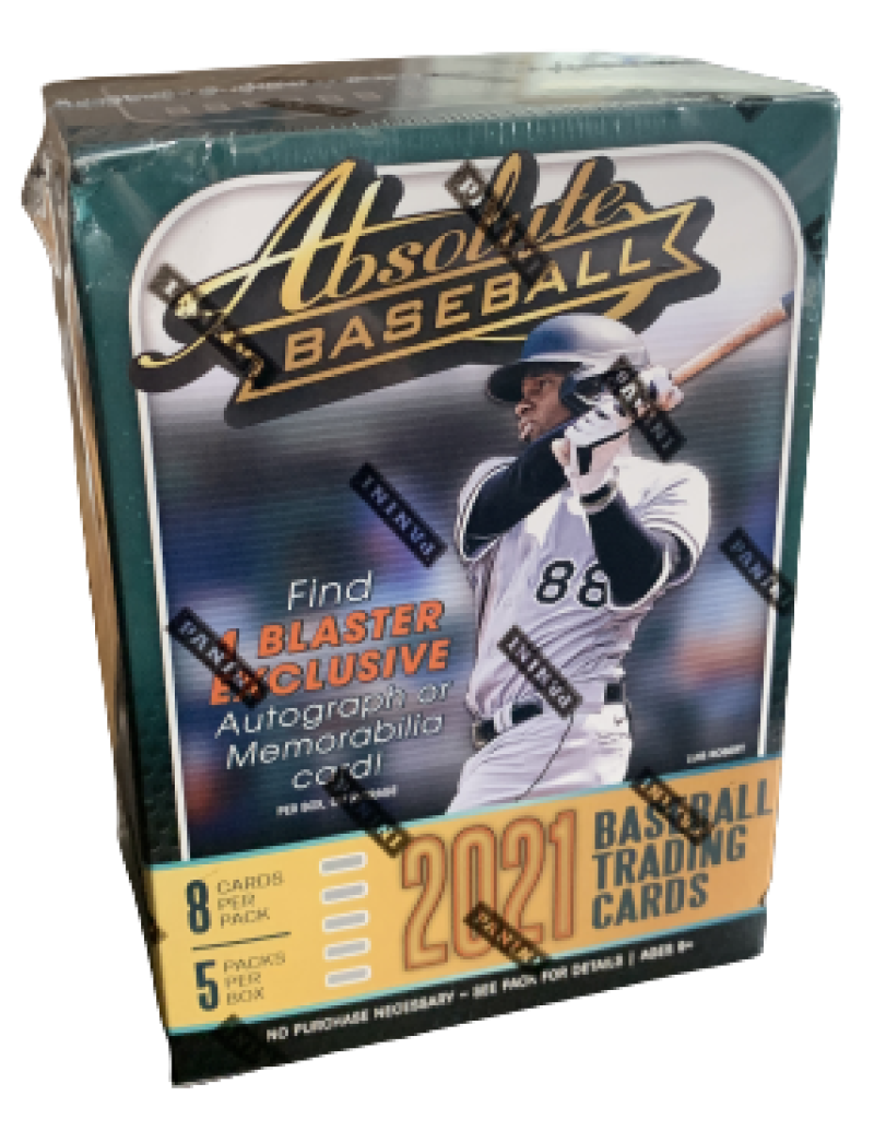 2021 Panini Absolute Baseball MLB Factory Sealed Box - 1 Auto or Mem.
