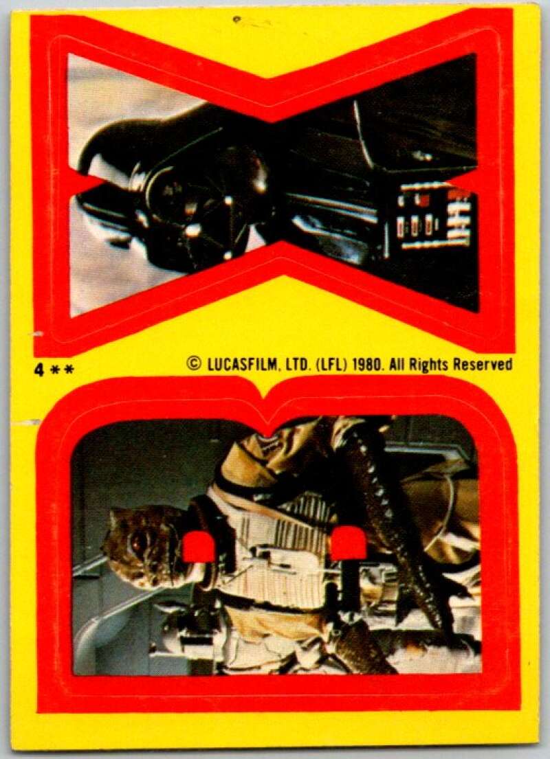 1980 Topps The Empire Strikes Back Stickers #4 B X   V45361