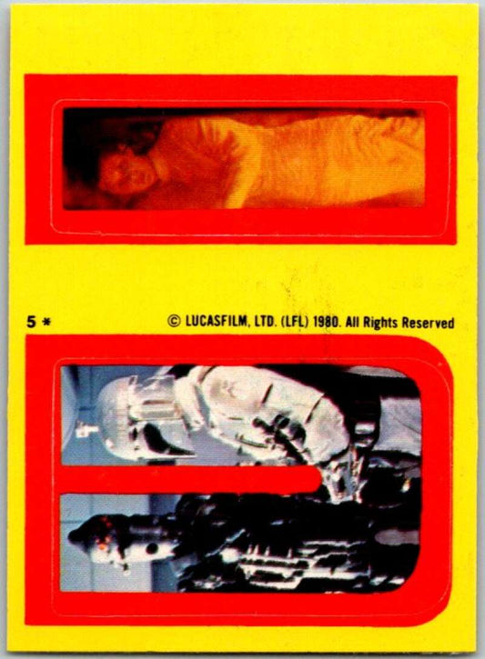 1980 Topps The Empire Strikes Back Stickers #5 U I   V45362