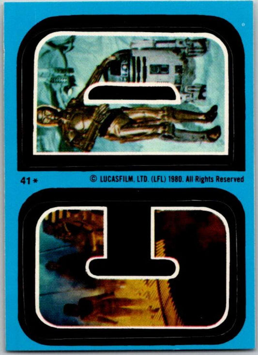 1980 Topps The Empire Strikes Back Stickers #41 C D   V45383