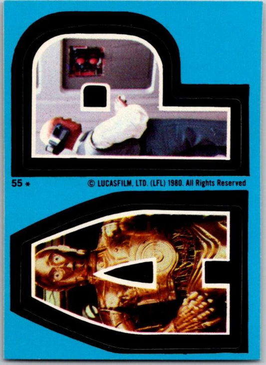 1980 Topps The Empire Strikes Back Stickers #55 A P   V45402