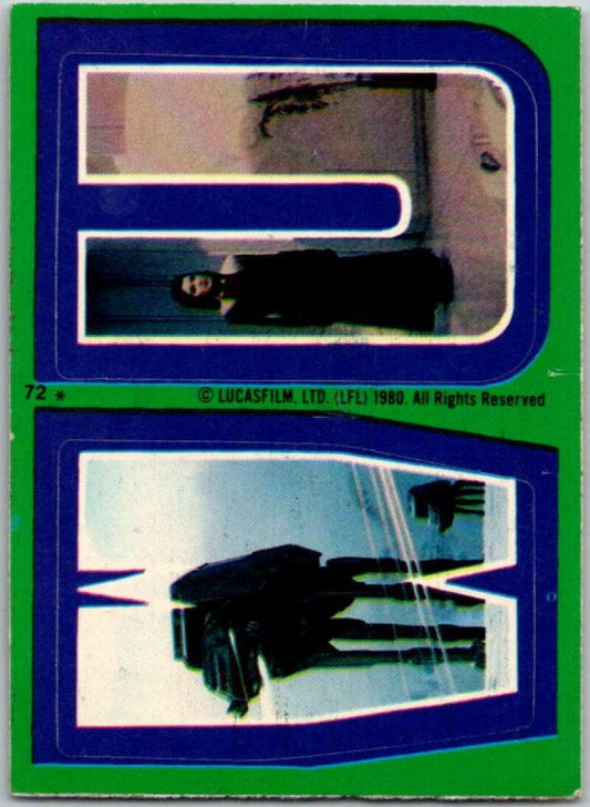 1980 Topps The Empire Strikes Back Stickers #72 W U   V45423