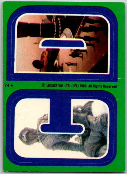 1980 Topps The Empire Strikes Back Stickers #74 C D   V45427