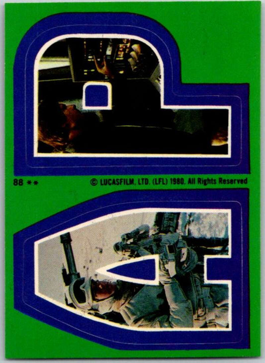 1980 Topps The Empire Strikes Back Stickers #88 A P   V45452