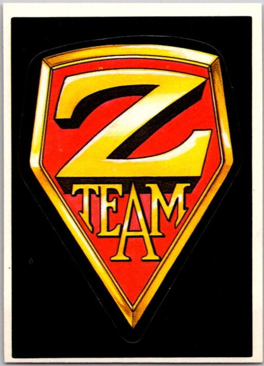 1983 Zero Heroes Stickers #2 Z Team  V45455
