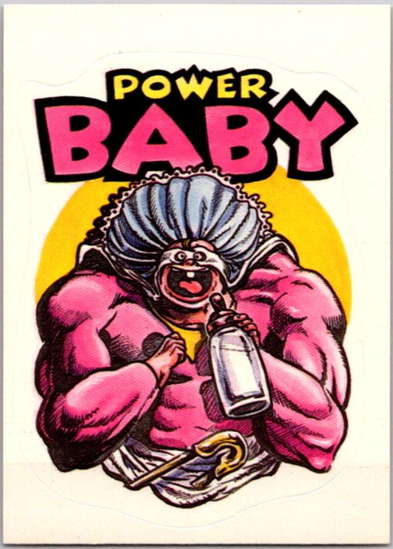 1983 Zero Heroes Stickers #6 Power Baby  V45459