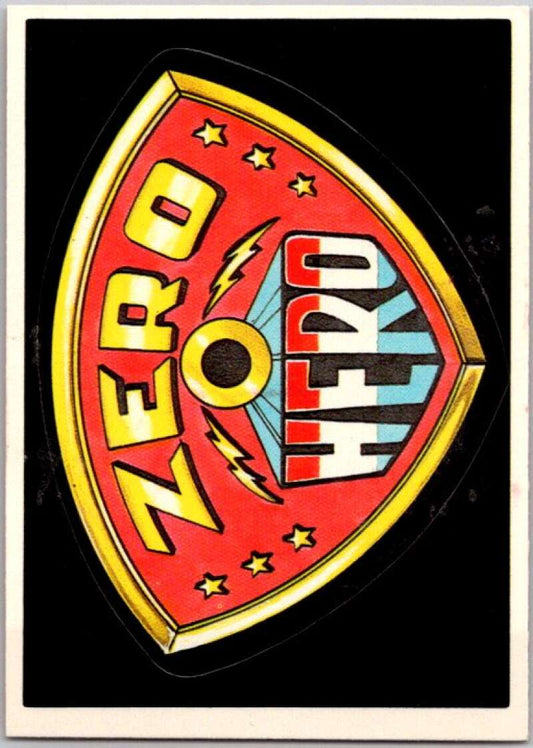 1983 Zero Heroes Stickers #9 Zero O Hero  V45462