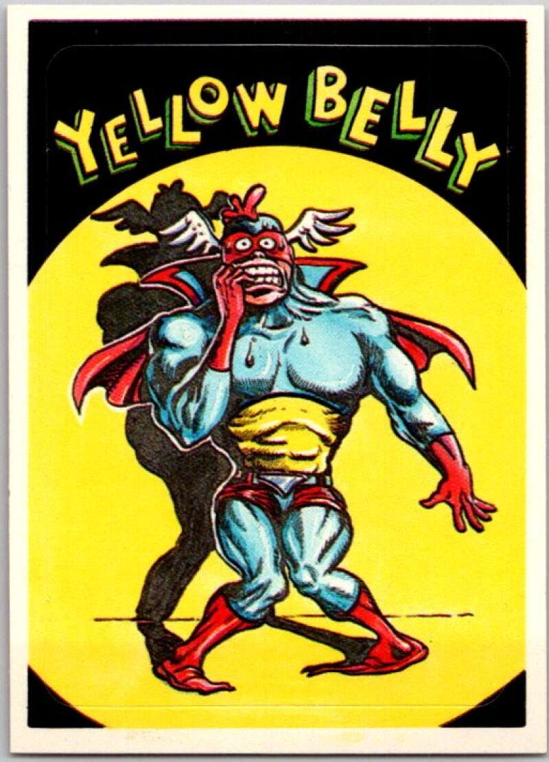 1983 Zero Heroes Stickers #25 Yellowbelly  V45479