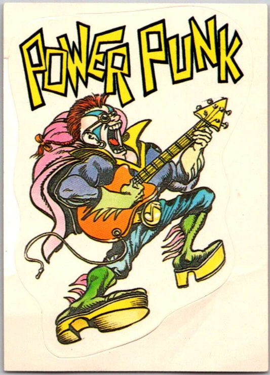 1983 Zero Heroes Stickers #28 Power Punk  V45484