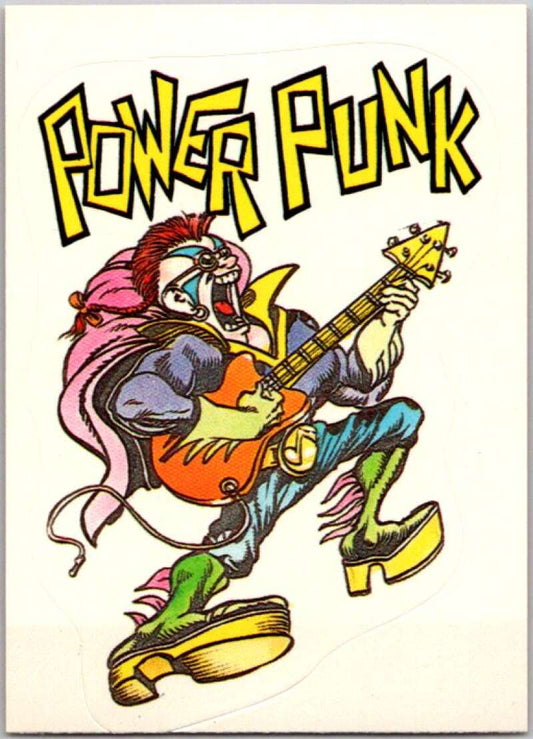 1983 Zero Heroes Stickers #28 Power Punk  V45485