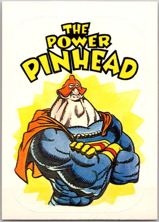 1983 Zero Heroes Stickers #39 Power Pinhead  V45496