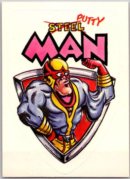 1983 Zero Heroes Stickers #57 Steel Putty Man  V45514