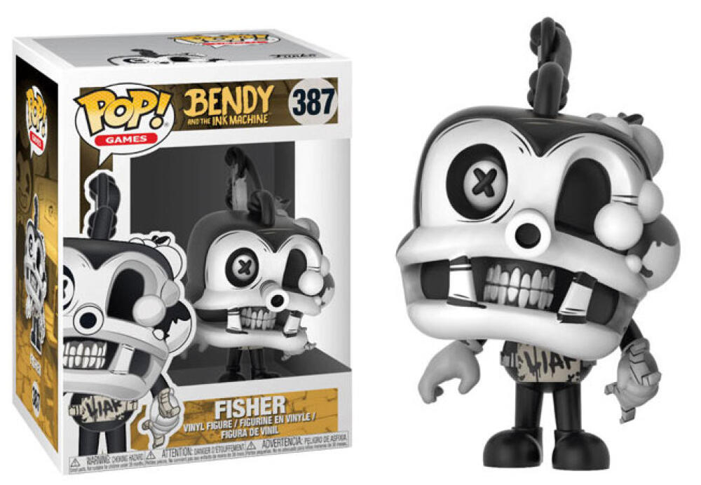 Funko Pop - 387 Games Bendy and the Ink Machine - Fisher