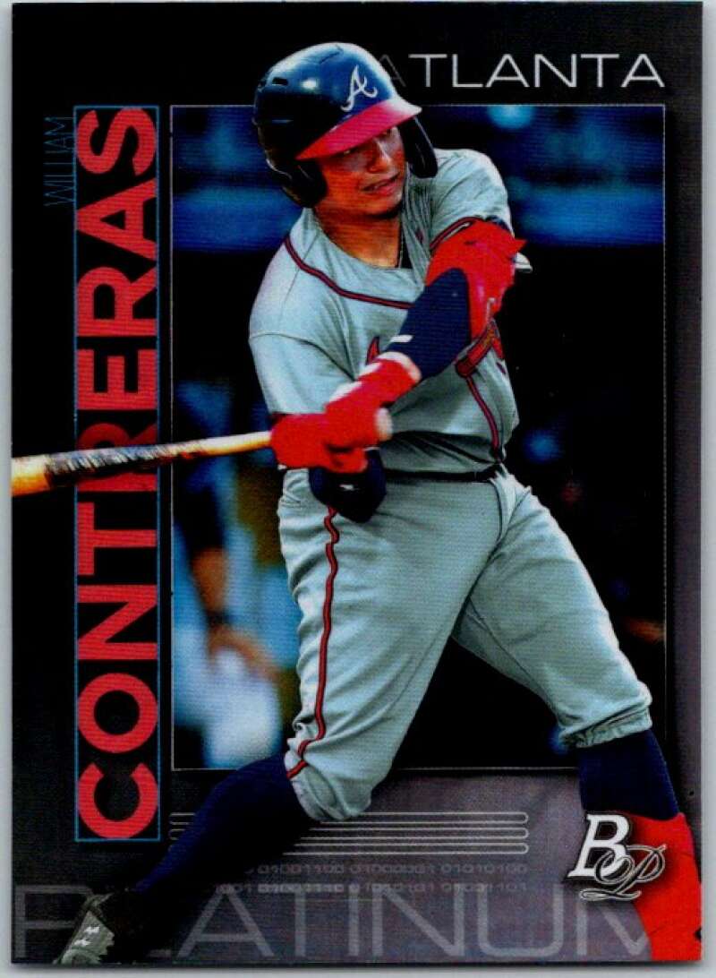 2020 Bowman Platinum Top Prospects #TOP-2 William Contreras Braves  V45567