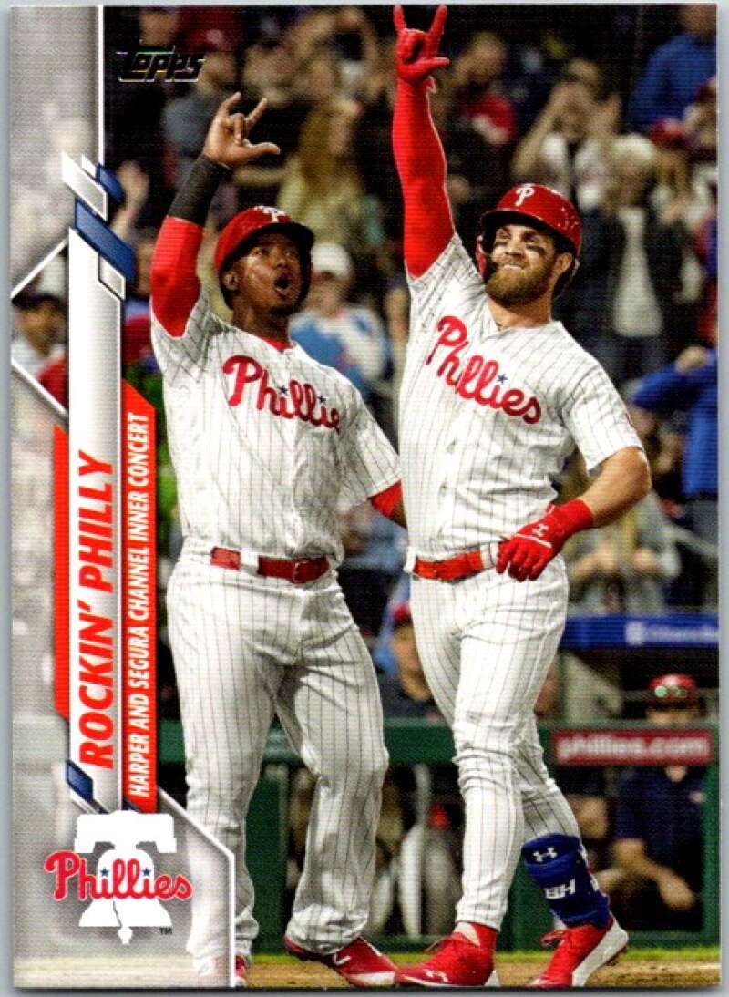 2020 Topps Update #U-74 Harper/Segura  Philadelphia Phillies  V45593