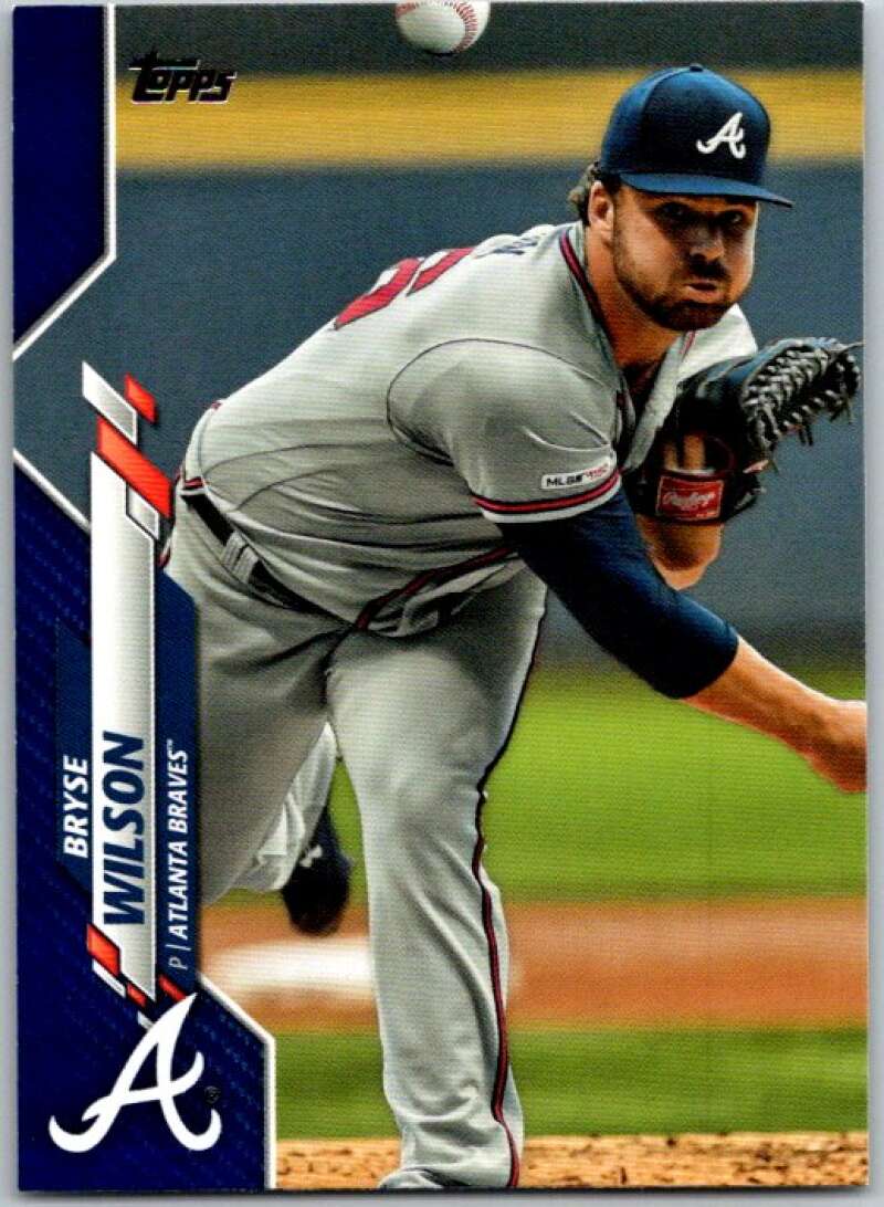 2020 Topps Update Royal Blue #U-171 Bryse Wilson  Atlanta Braves  V45641