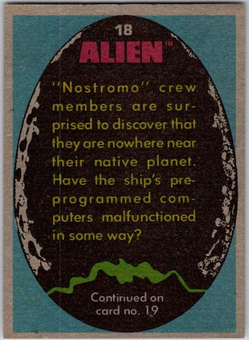 1979 Alien #18 Where's Earth  V45786