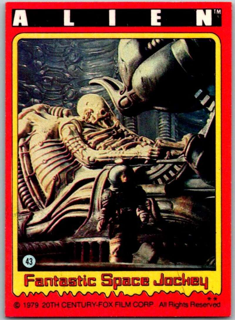 1979 Alien #43 Fantastic Space Jockey  V45867
