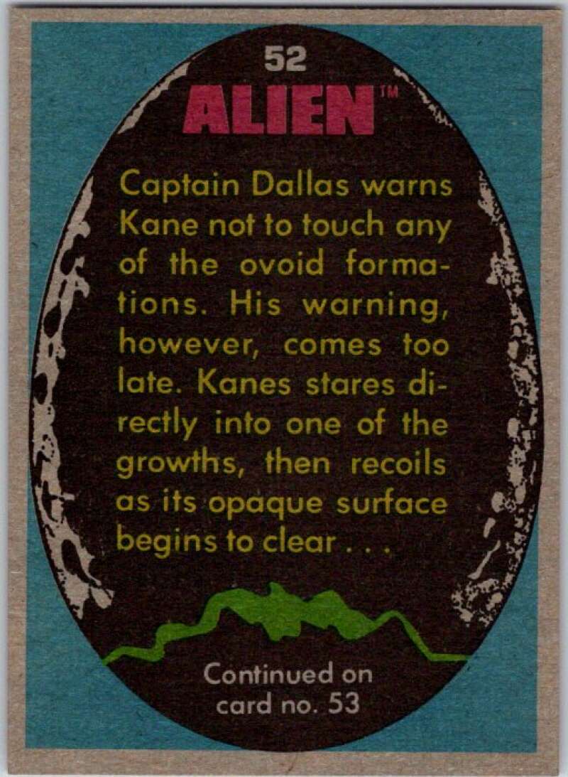 1979 Alien #52 Don't Touch It, Hane!  V45893